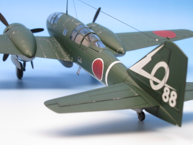 1/48 百式司令部偵察機 Ⅲ型 プラモデル完成品のご紹介 | トライホビーズ