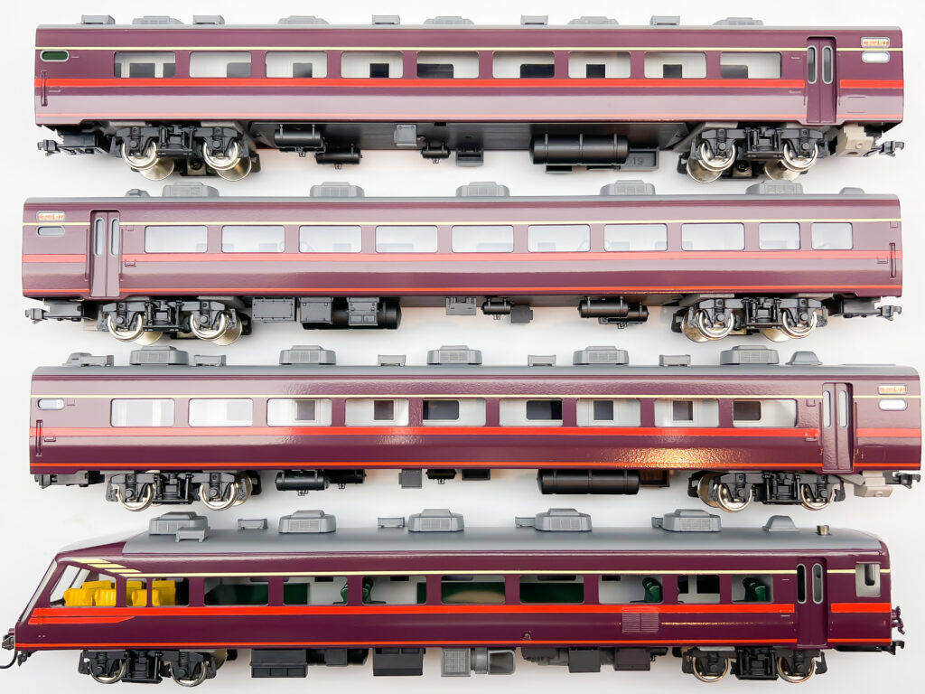 貴重エンドウ 3000系 テレビカー 4両セット 貴重エンドウ 3000系