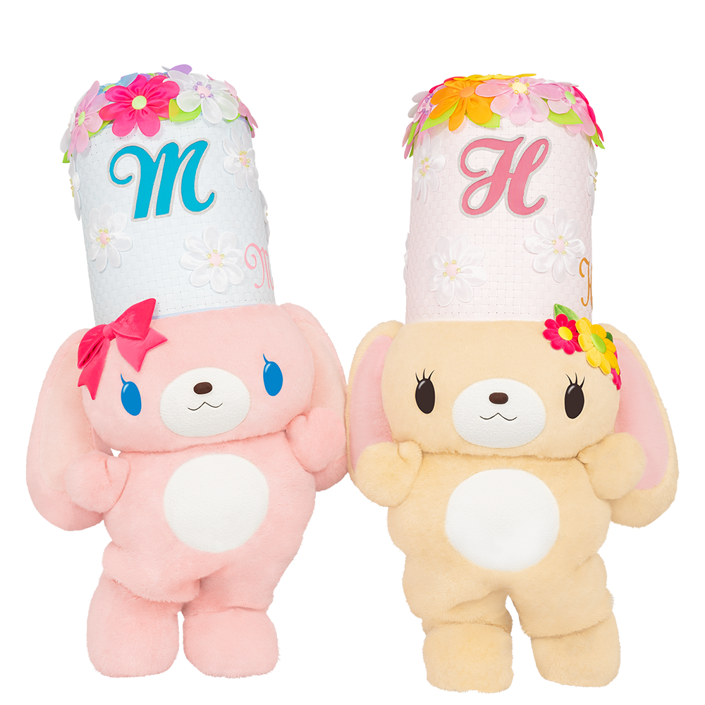 シュガーバニーズももうさぬいぐるみはなとなかよくサンリオ