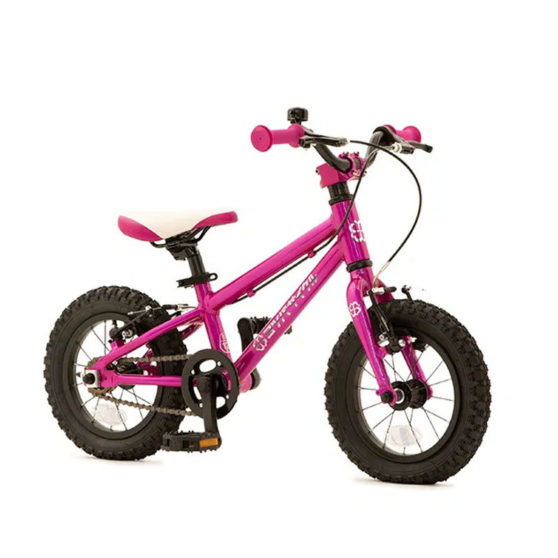 落馬の王子 ヨツバサイクル 幼児用自転車 12インチ 緑オレンジ 補助輪