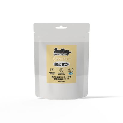 Smiley 犬用フリーズドライ鶏とさか 29g|株式会社QIX