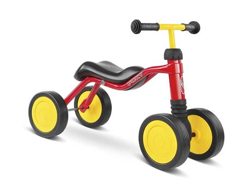 2歳～オススメ！乗用玩具の定番【プッキー(PUKY)三輪車】体が育つ