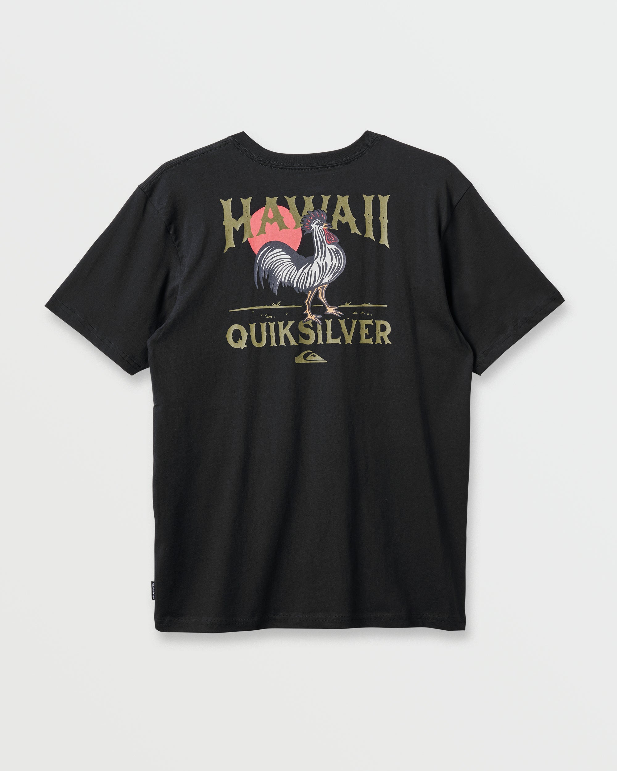 Hi Rooster Boyz T-Shirt - Black | Quiksilver