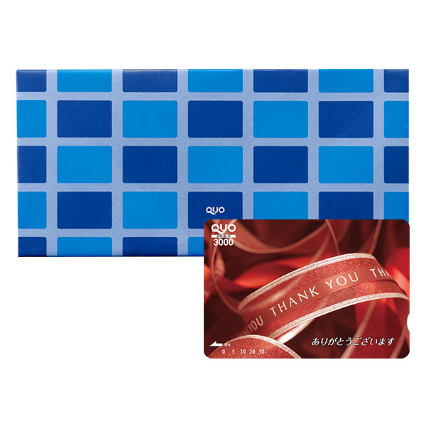 QUOカードオンラインストア | ギフトセット5000(ありがとうブルー