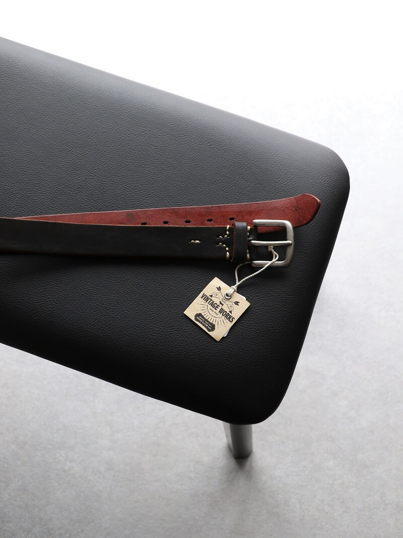 Vintage Works ヴィンテージワークス Leather belt 7Hole レザーベルト