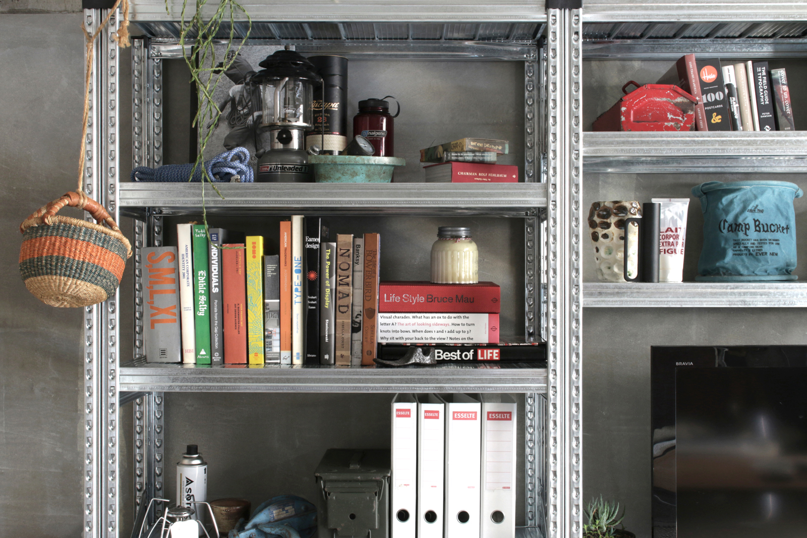 メタルシェルフ W600 | SF-FN015-05-G163 | 収納・キャビネット | 家具