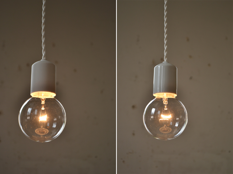 ソケットランプ 陶器 | LT-PD004-01-G035 | ペンダント・シーリング