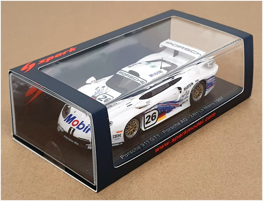 Spark 1/43 Scale S9908 - Porsche 911 GT1 Porsche AG #26 24H Le