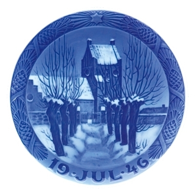 イヤープレート 1946年版 / 昭和21年|ロイヤル コペンハーゲン 公式