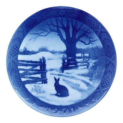 イヤープレート 1971年版 / 昭和46年|ロイヤル コペンハーゲン 公式