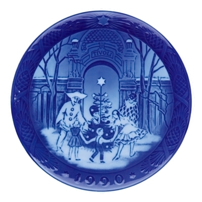 イヤープレート 1990年版 / 平成2年|ロイヤル コペンハーゲン 公式