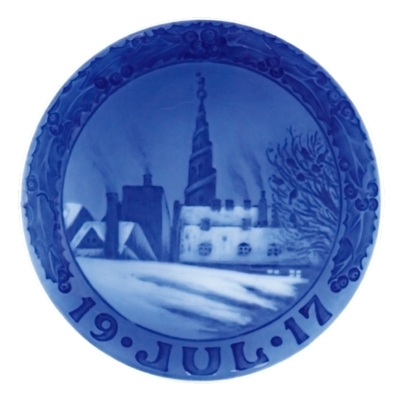 1929年 ロイヤルコペンハーゲン イヤープレートグルントヴィ教会 北欧