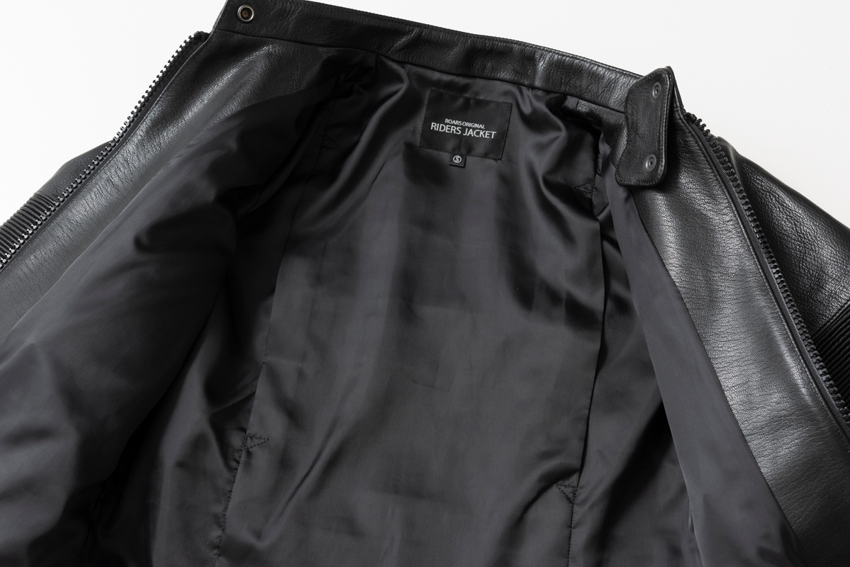 美品 ロアーズオリジナル ゴート 山羊革 サイズL レザージャケット