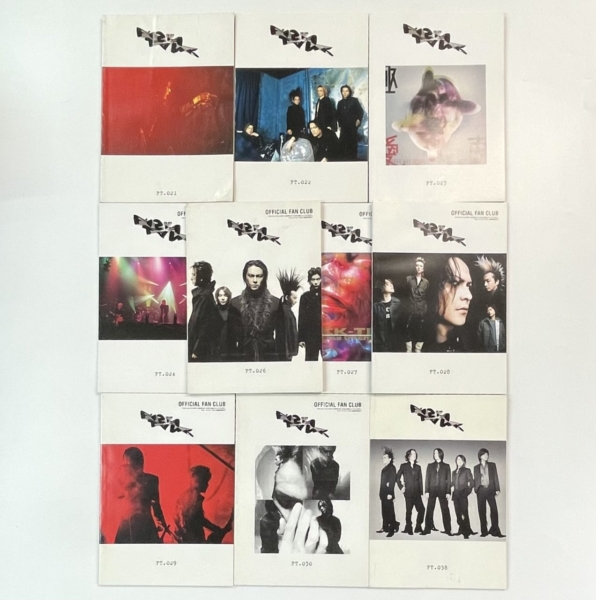 BUCK-TICK CLUB 会報誌 No.1〜No.23 その他の配布冊子 BUCK-TICK CLUB