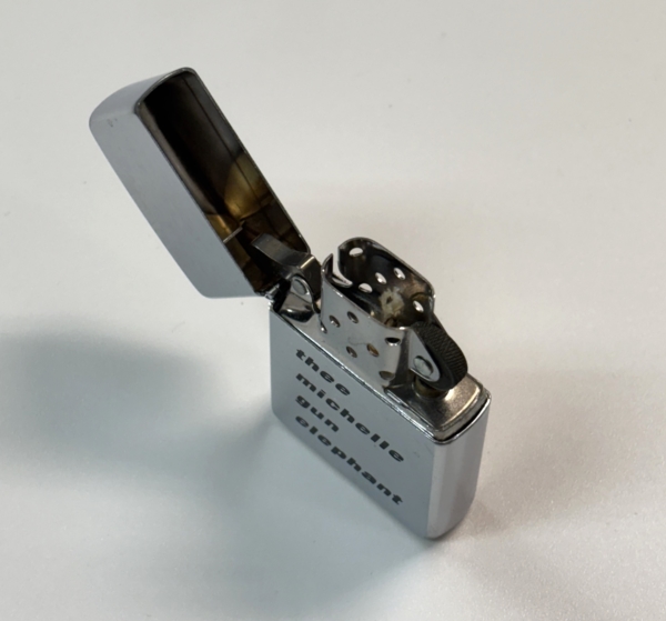 ミッシェルガンエレファント ZIPPOライター TRIADロゴ | 音楽資料専門
