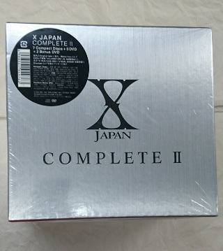 X JAPAN COMPLETE ? 限定CD DVD BOX 入荷 | 音楽資料専門店 ロック
