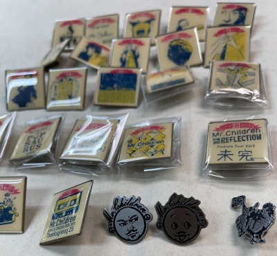 ミスチル、Mr.Children、ピンバッジ全種類セット