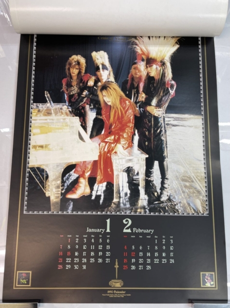 レア 貴重！】X JAPAN「ROSE&BLOOD TOUR」特大ポスター X JAPAN ROSE