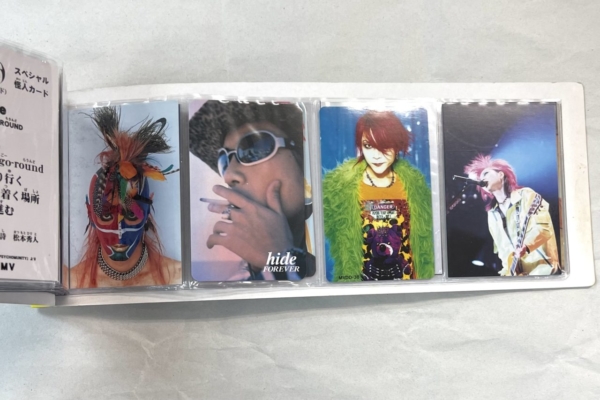 hide 怪人カード48枚セット 専用ホルダー付 抽選プレゼント当選 | 音楽