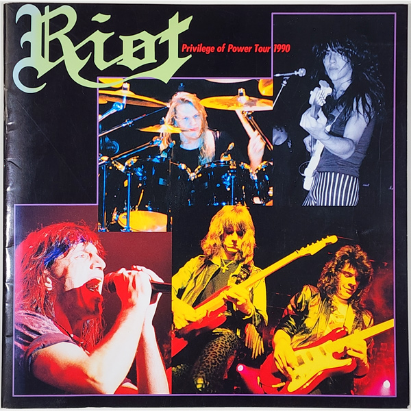 RIOT Privilege of Power 1990 Japan Tour