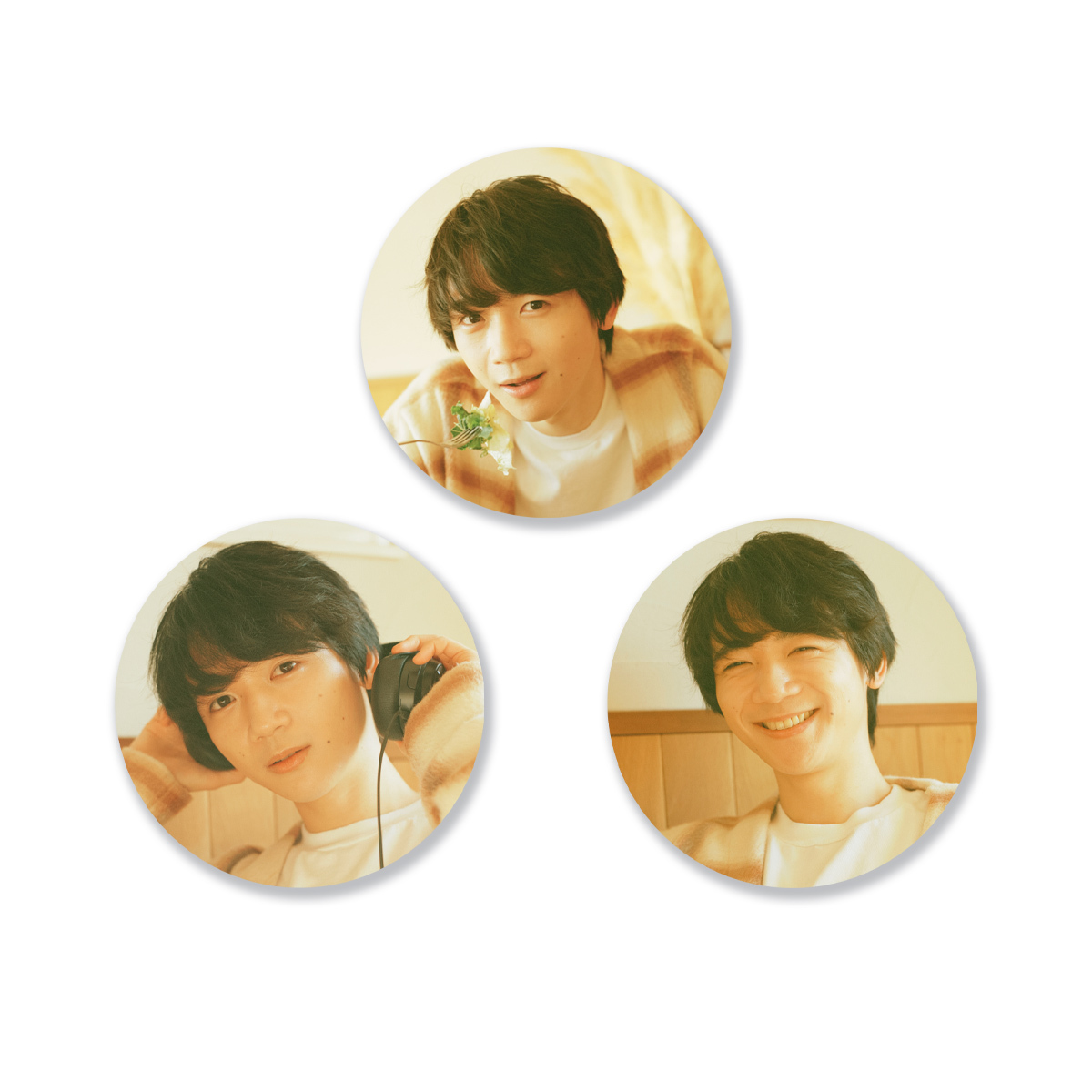 HoneyWorks 扇野りょう 缶バッジ HoneyWorks ハニーワークス ハニワ