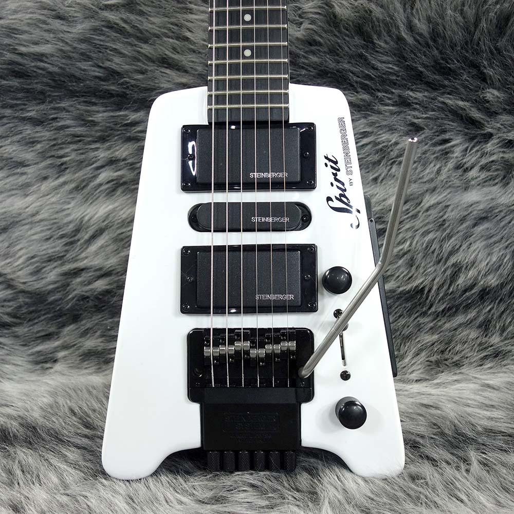 ギター STEINBERGER Spirit GT-Pro Deluxe White Steinberger Spirit GT-PRO Deluxe Electric Guitar - White | Sweetwater