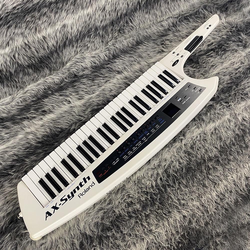 Roland AX-Synth シンセサイザー　ショルキー　49鍵　ローランド Roland AX-Edge-W (ホワイト) 49鍵盤 シンセサイザー ショルダー