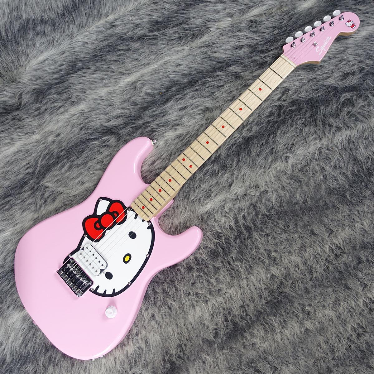 ハローキティ エレキギター ピンク ハローキティ エレキギター ピンク