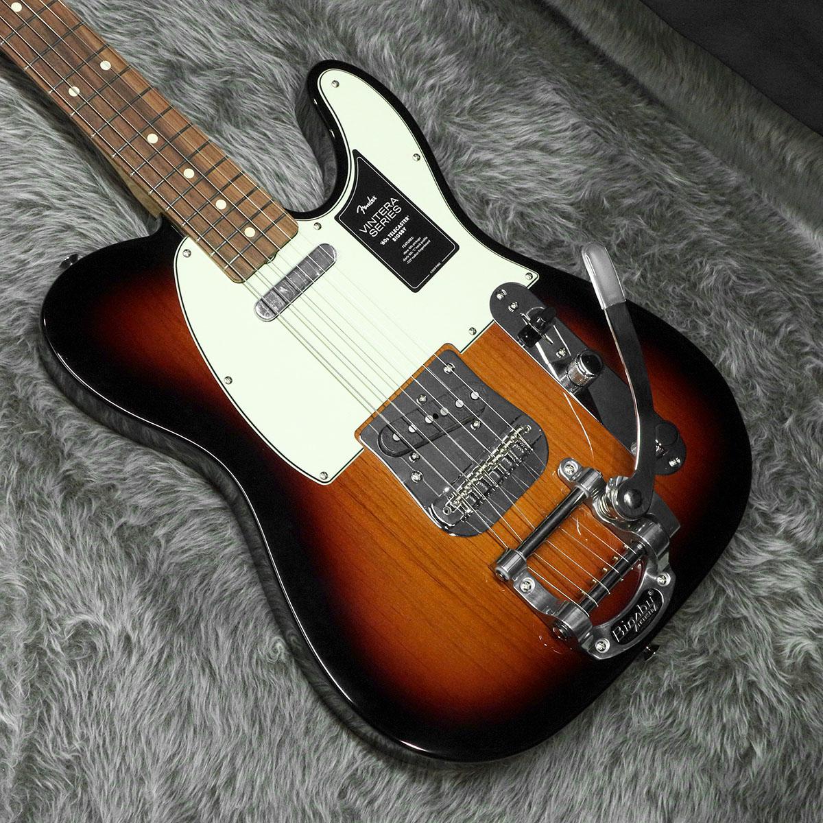 Fender Vintera 60s Telecaster Bigsby, PF 3-Color Sunburst｜平野