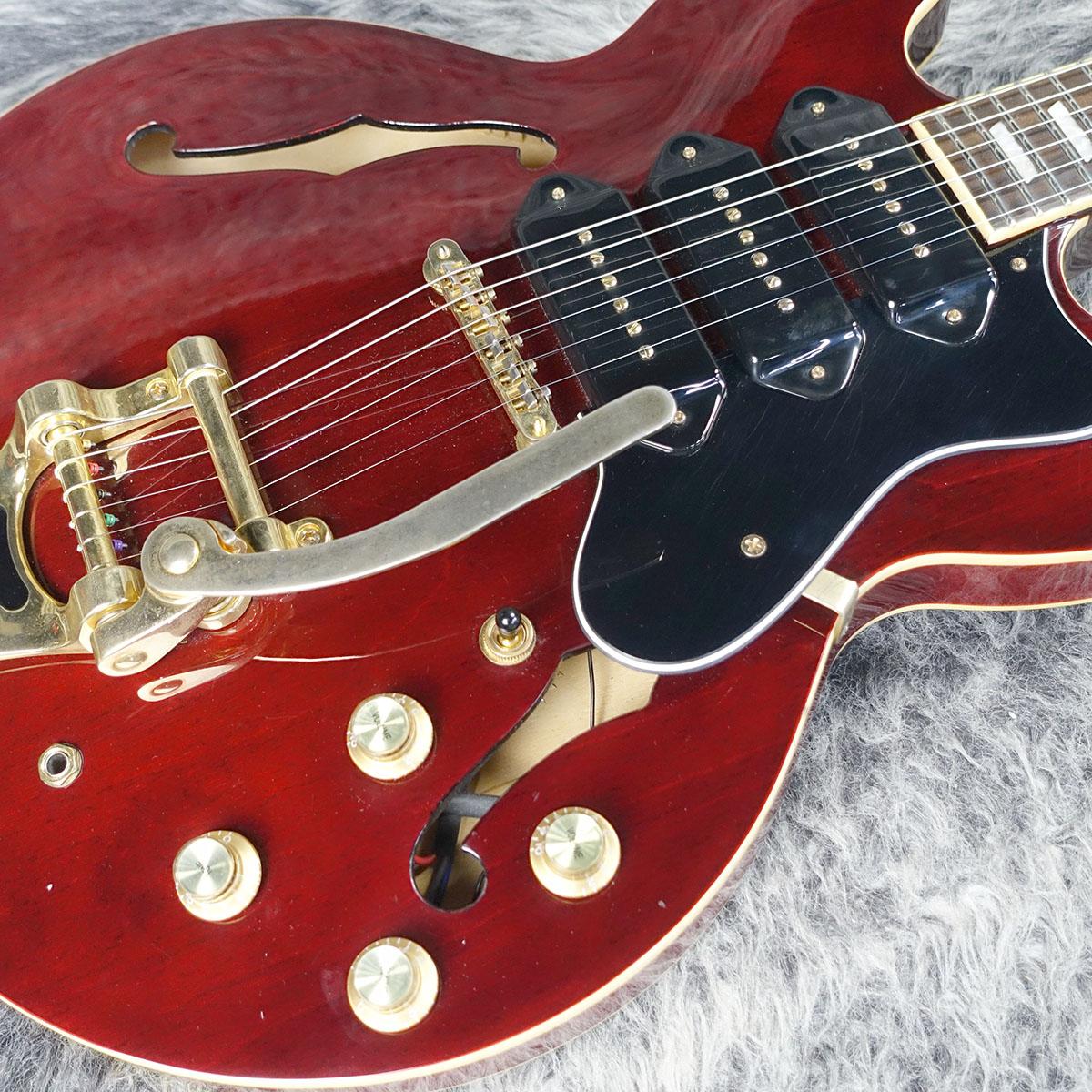 Epiphone Riviera P93 セミアコ 3基P90搭載 Bigsby Epiphone Riviera P93 セミアコ 3基P90搭載 Bigsby Epiphone Riviera