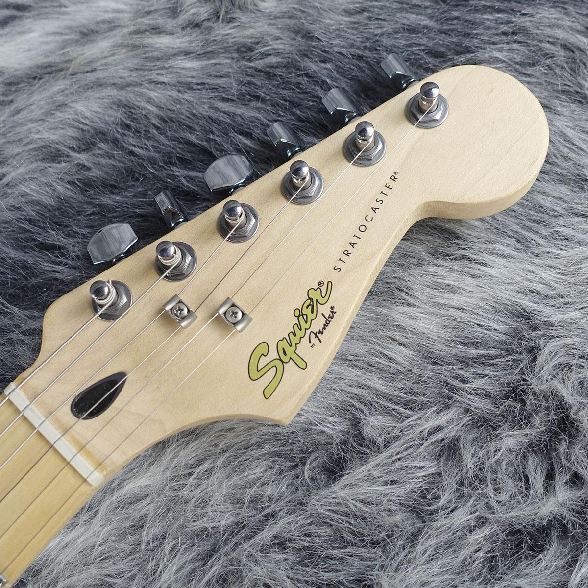 【美品】Squier Deluxe Stratocaster Squier Deluxe Stratocaster / Pearl White <スクワイア>｜平野楽器