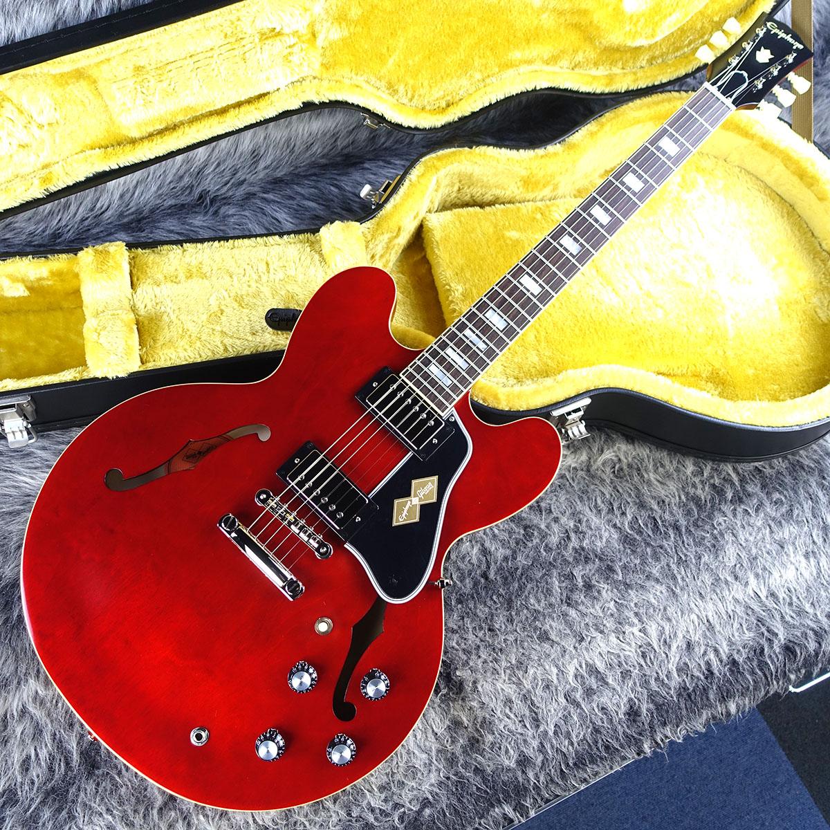 ギター Epiphone ES335 Cherry Epiphone ES-335 CH セミアコギター チェリーサンバースト エレキ