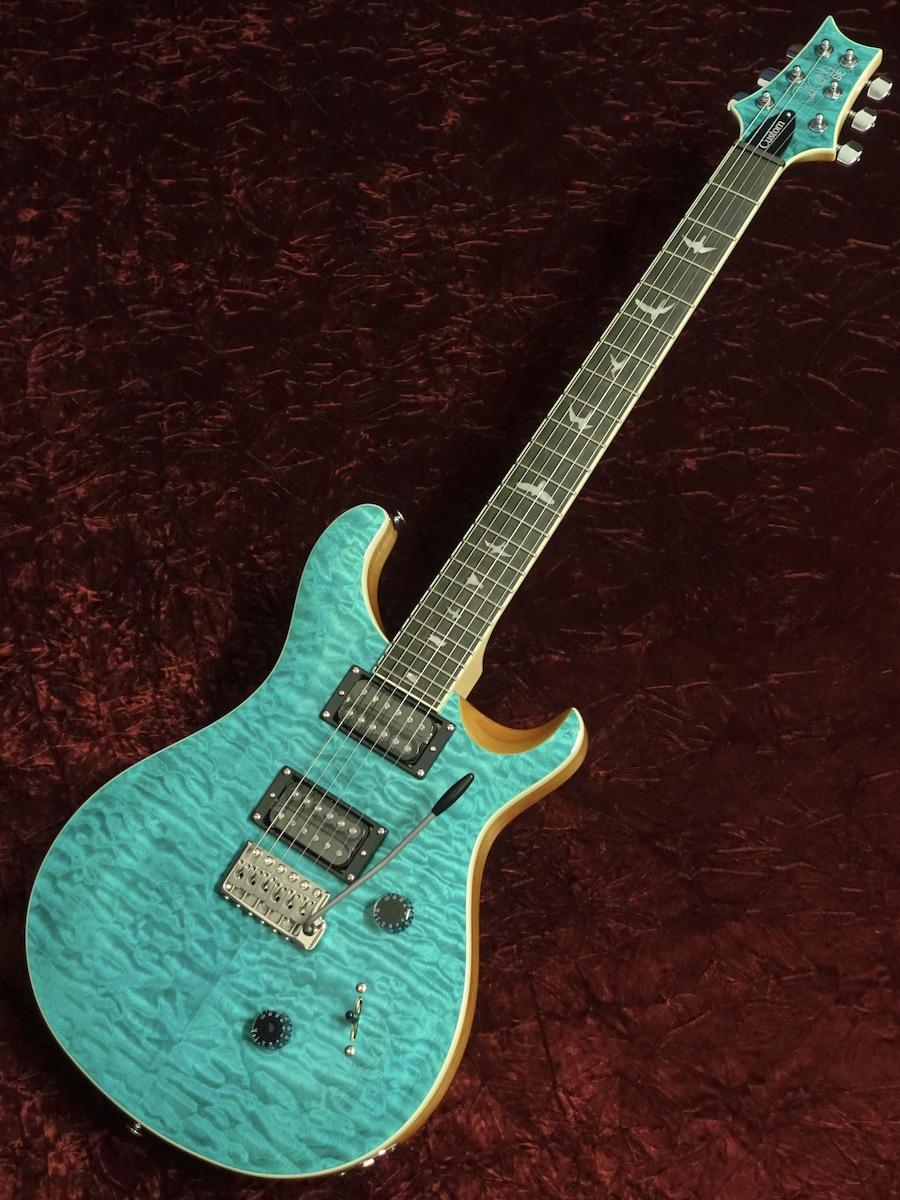 Paul Reed Smith SE Custom 24 Quilt Package Turquoise <ポールリード