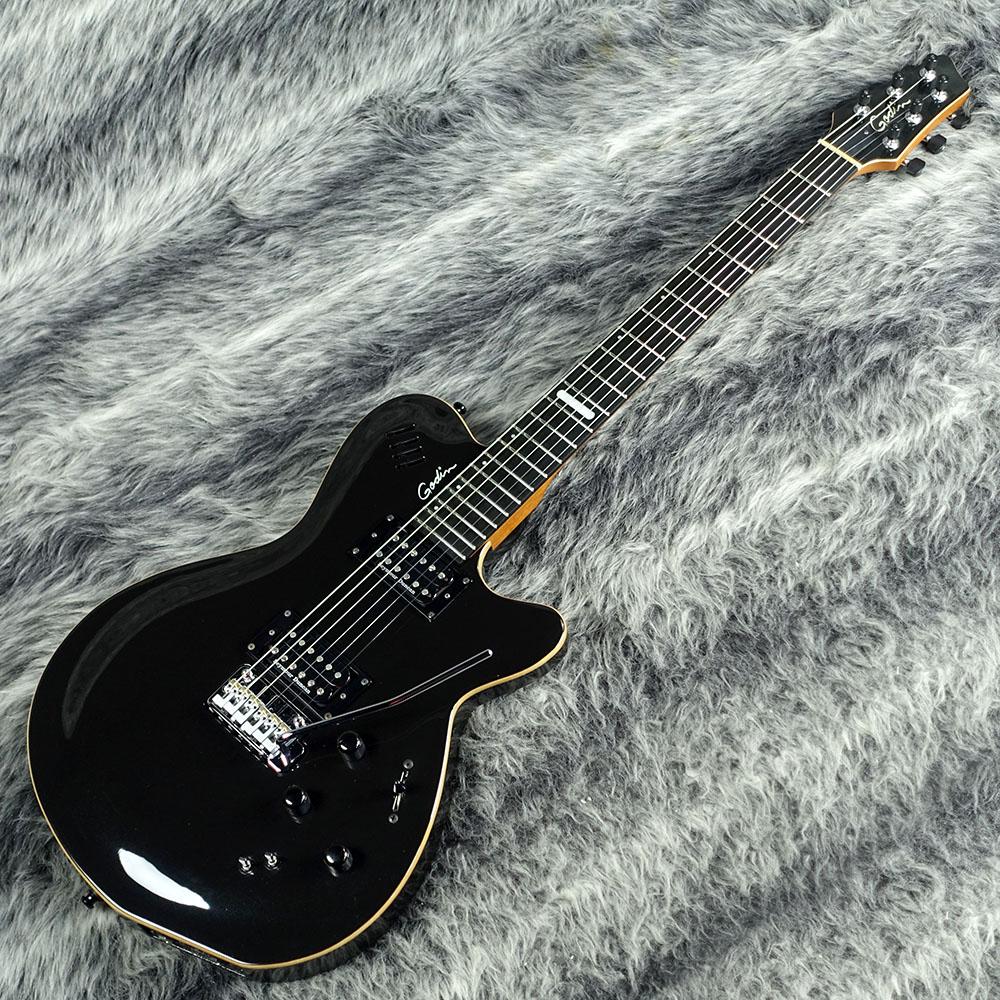 Godin LGXT エレキギター ブルー ギグバッグ付き ピエゾ出音不良あり。 Godin LGXT エレキギター ブルー ギグバッグ付き ピエゾ出音不良あり