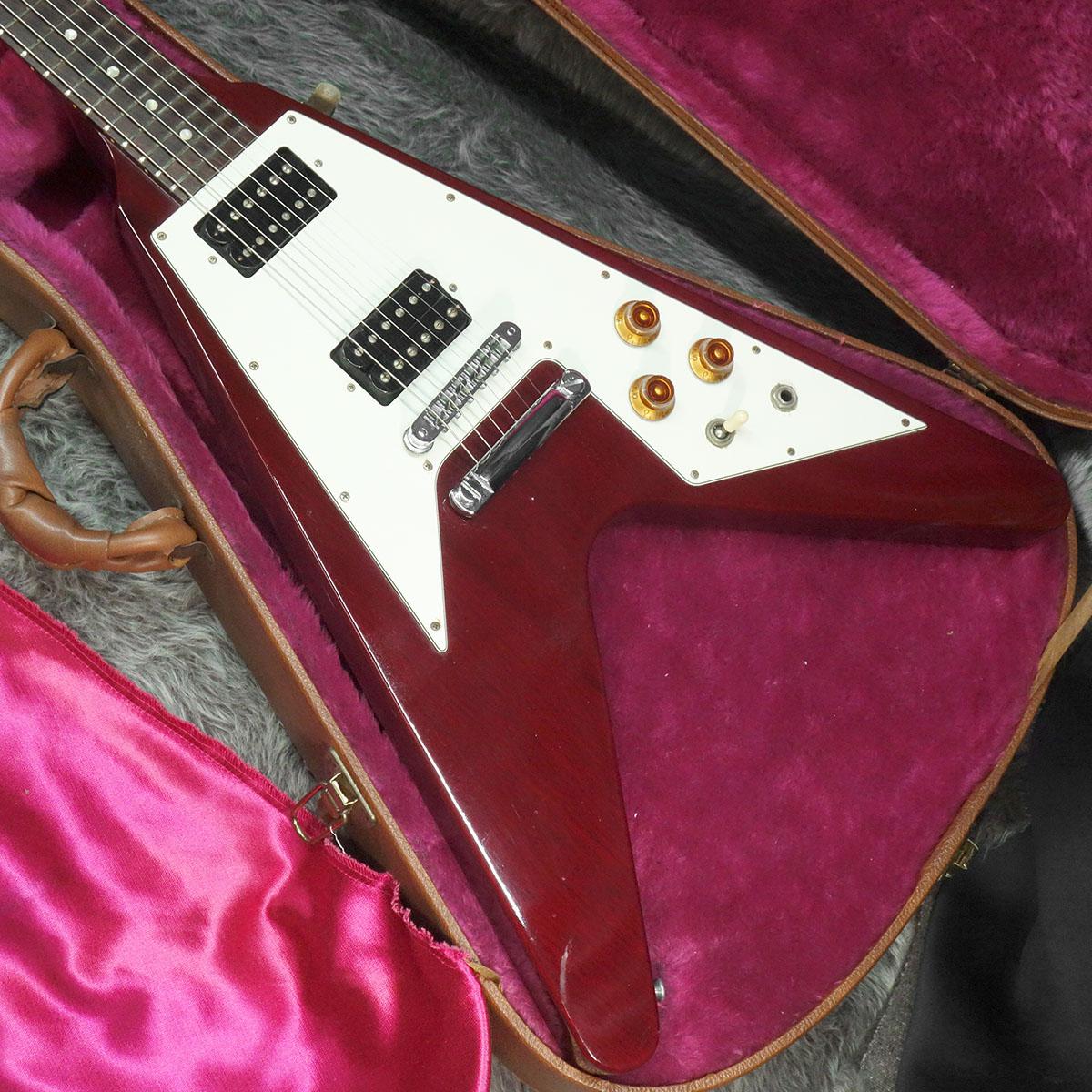 【新品弦張替済】Photo Genic エレキギター フライングV 楽天市場】Gibson 70s Flying V (Antique Natural) 【 ギブソン FV