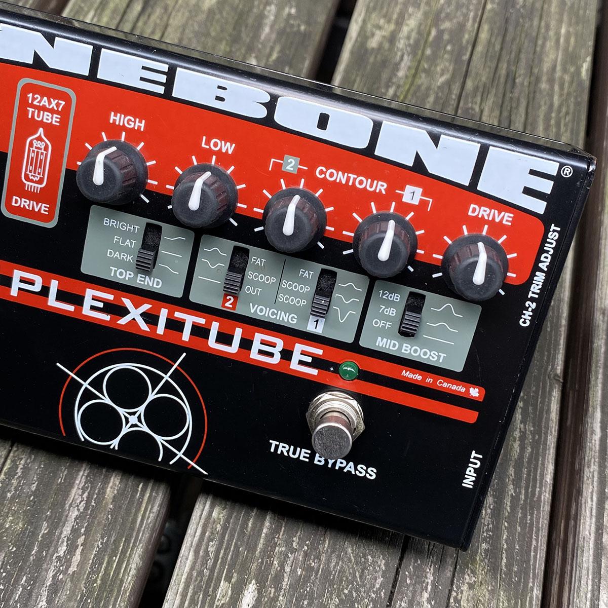 TONEBONE Radial Plexitube ギターエフェクター Radial Tonebone Plexitube 2-channel Tube Distortion Pedal | Sweetwater
