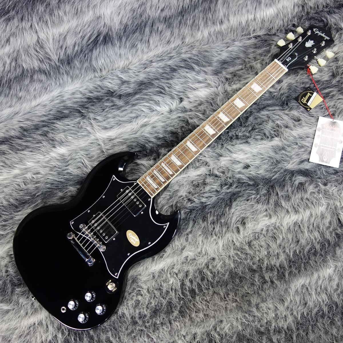 エピフォン EPIPHONE SG Standard Ebony 楽天市場】Epiphone エピフォン SG Standard Ebony SGスタンダード