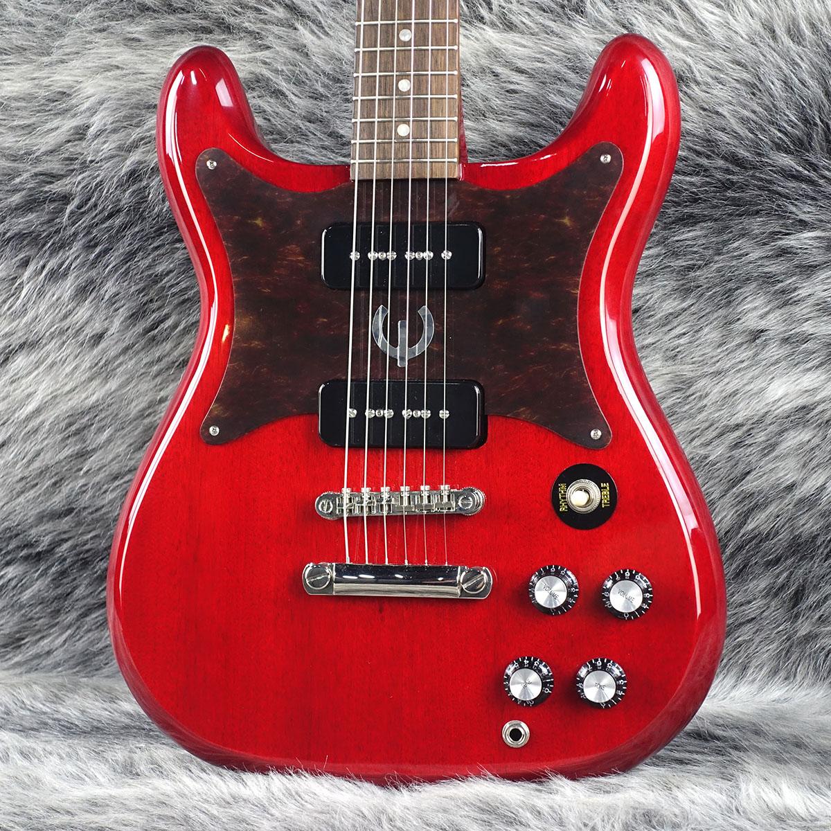 【美品】Epiphone Wilshire P-90 ウィルシャー Epiphone（エピフォン） Wilshire P-90 Cherry ウィルシャー エレキ