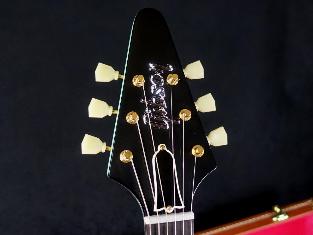 Gibson Custom Shop 1958 Korina Flying V Reissue VOS Kerry Green