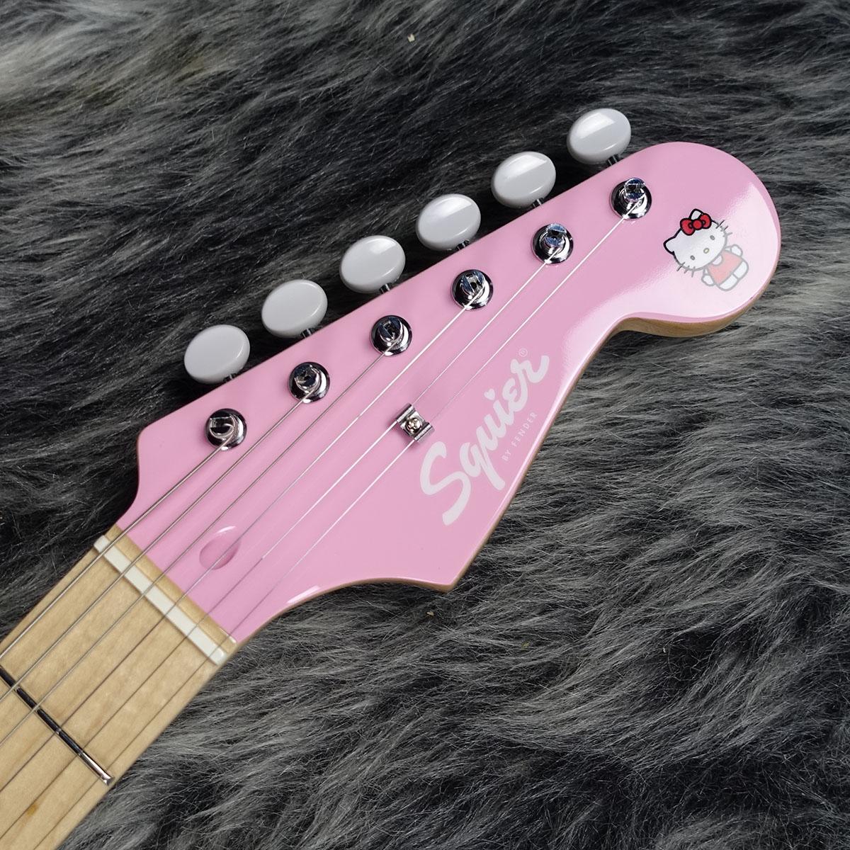 Squier Limited Edition Hello Kitty Stratocaster Pink <スクワイア