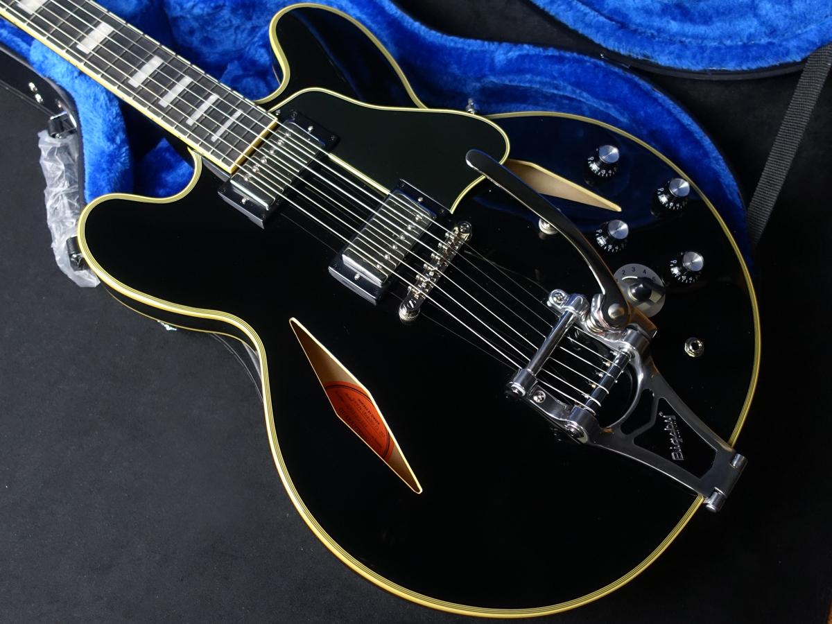 Epiphone Shinichi Ubukata ES-355 Custom Bigsby ver.02 Ebony