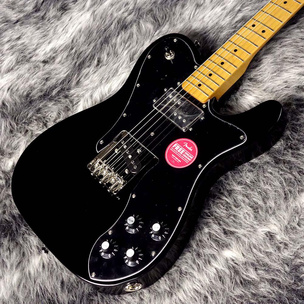 Squier Telecaster ブラック Squier by Fender Classic Vibe Baritone Custom Telecaster Black