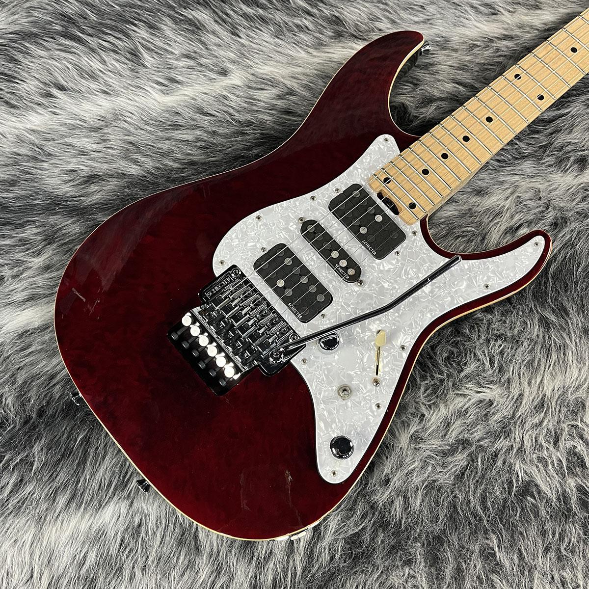 【美品】SCHECTER SD-2-24 Schecter] SD-2-24-AS Made in Japan ST Type Solid Body Electric
