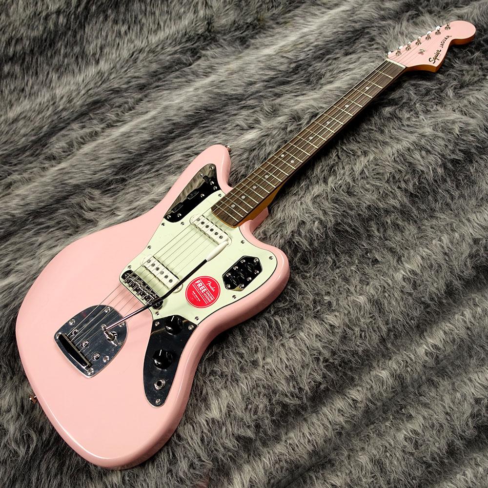 Squier FSR Classic Vibe '60s Jaguar Matching Headstock Shell Pink