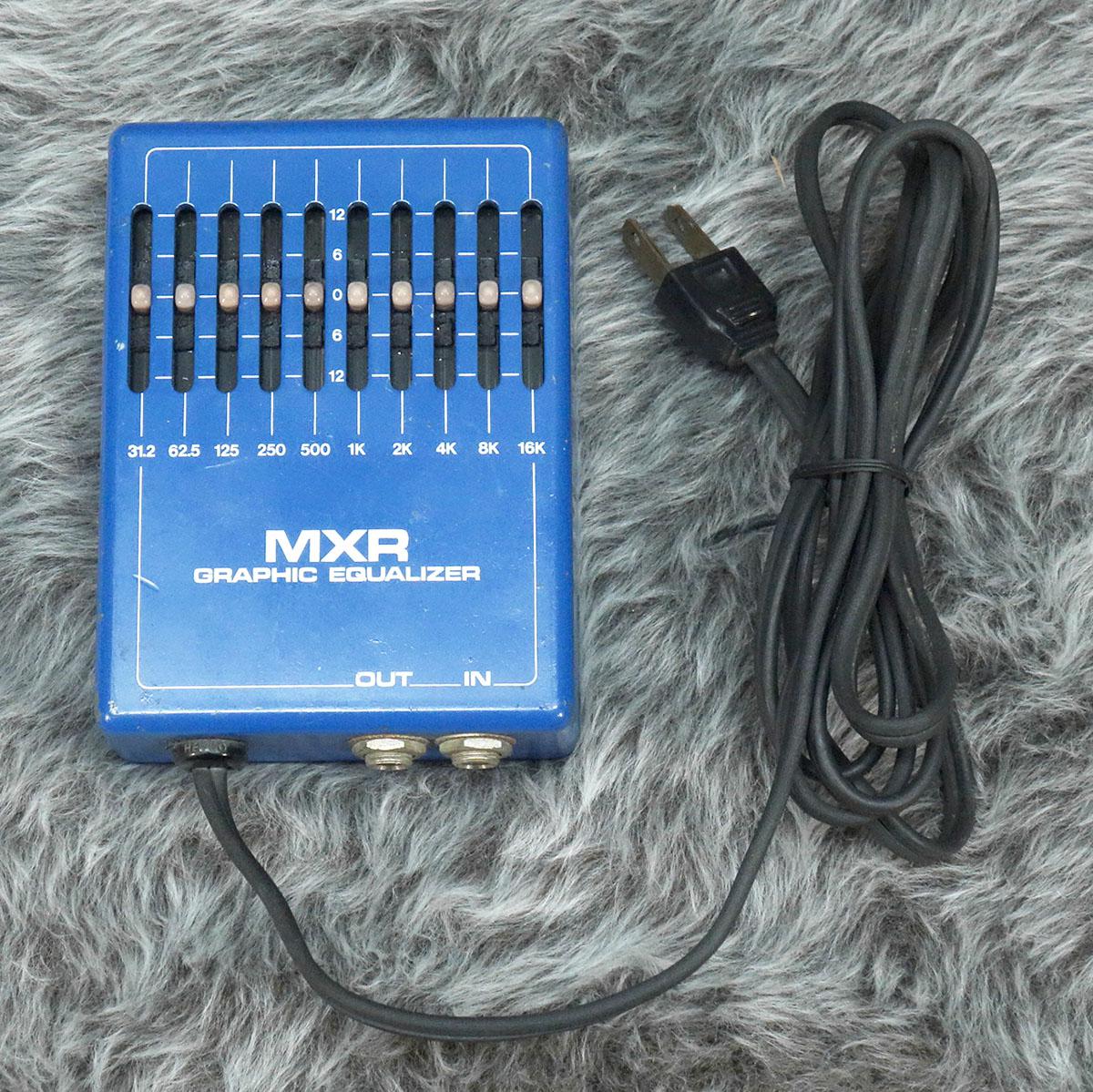 MXR Ten Band EQ ギターエフェクター MXR TEN BAND EQ ギターエフェクター MXR Ten Band EQ - Pedal on