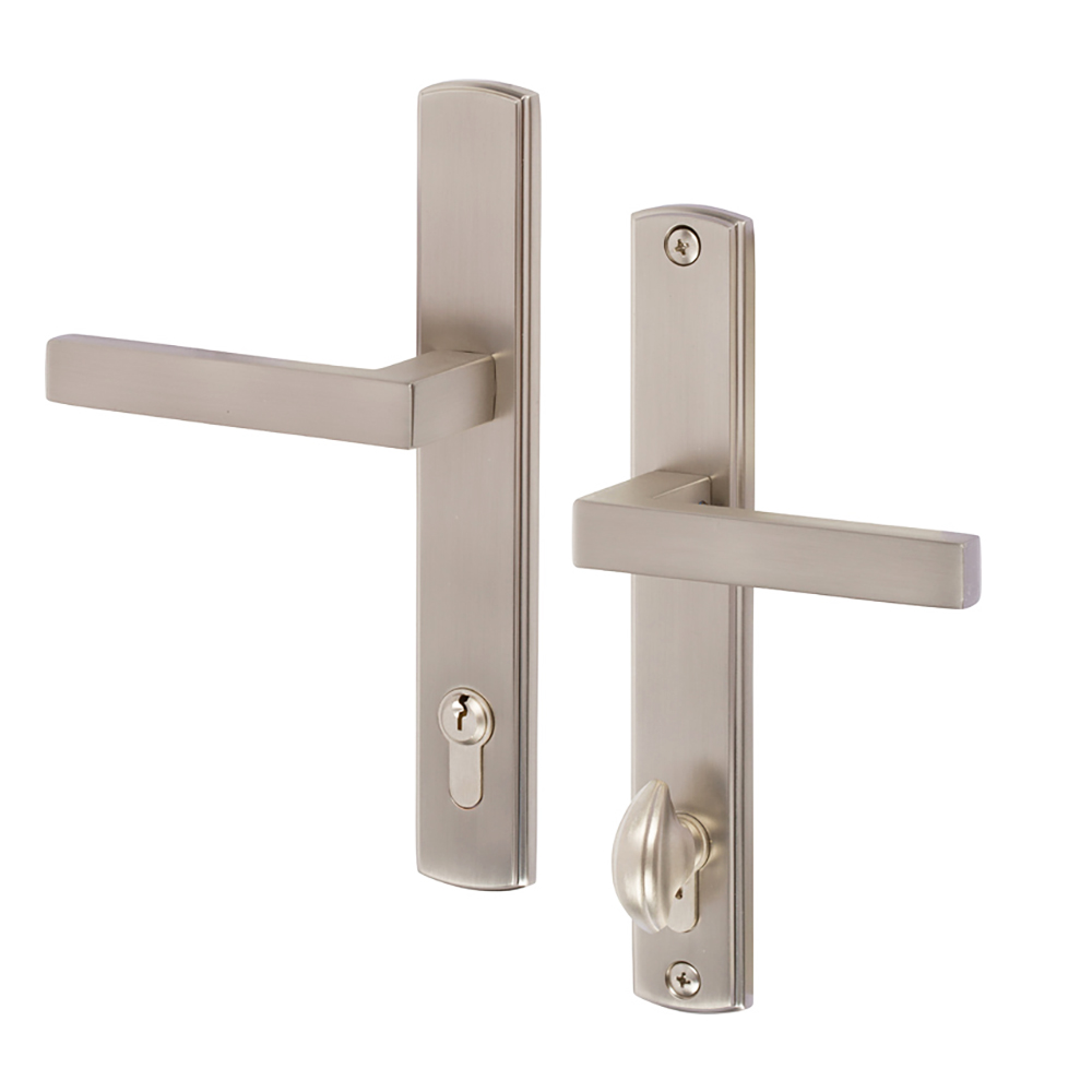 Rockwell 63 Series Keyed Entry Handle Set | Brushed Nickel