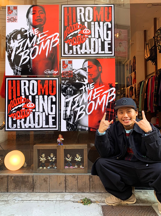 高橋ヒロム選手ロリクレ渋谷店ジャック！ « ROLLING CRADLE