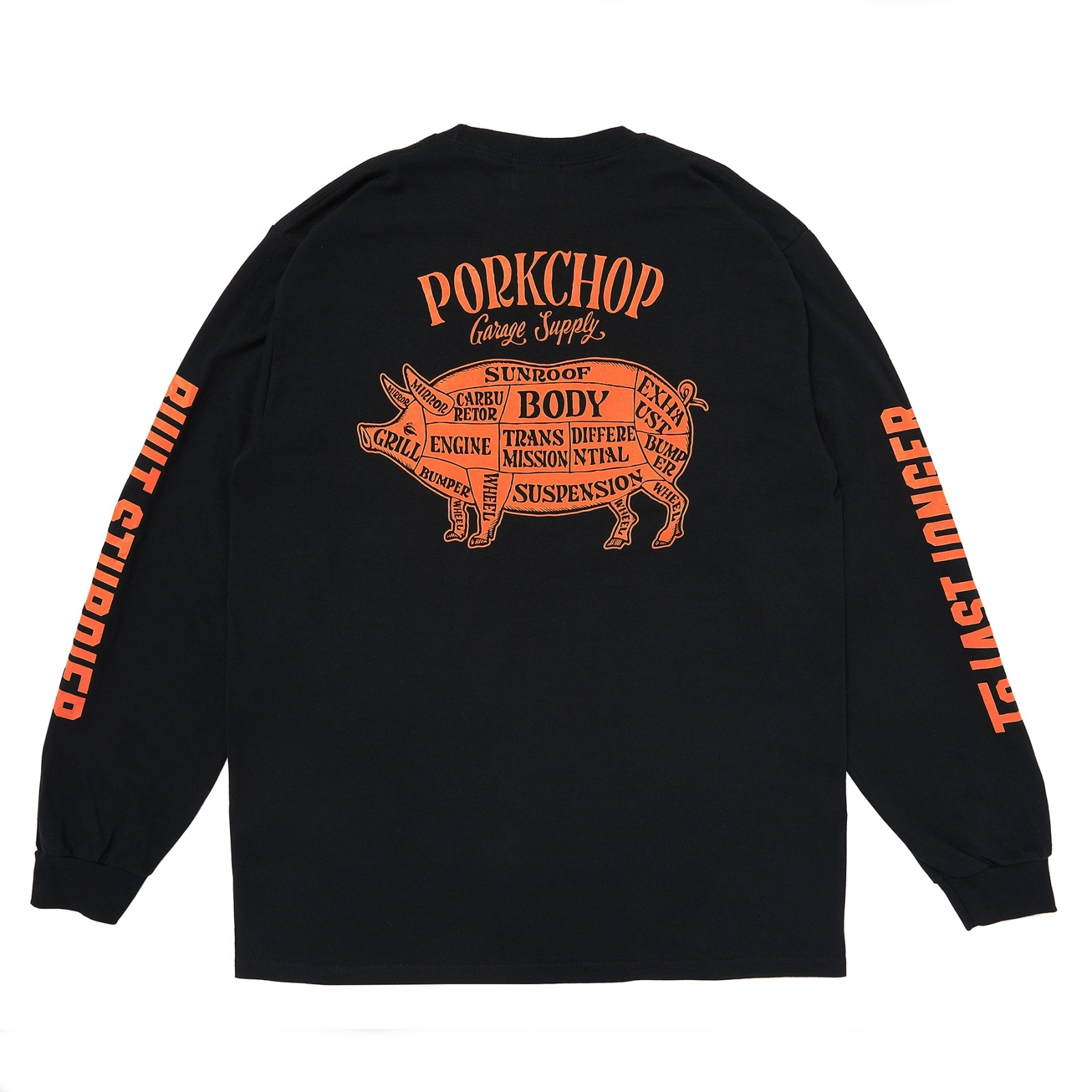 PORKCHOP GARAGE SUPPLY PORK BACK L/S TEE P0387 公式通販