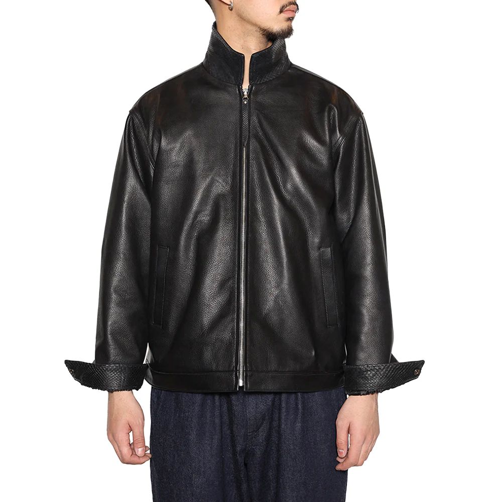 CALEE LEATHER SWINGTOP ＜WITH PYTHON LEATHER＞ CL-25AW006SNK 公式通販