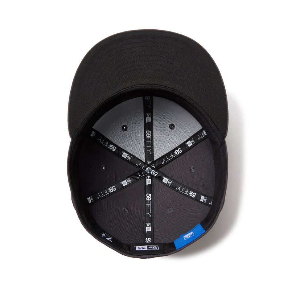 NEW ERA 59FIFTY PlayStation シェイプス ロゴ ダークグラファイト